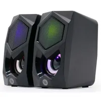 Gogen PSU104 pc hangszóró 2x3 W 200 Hz-16 kHz rgb 3,5 mm bemenet USB 5V-1A 72x82x120 mm #2