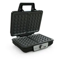 Tesla WM200BX gofrisütő 1000 W 230x168 mm fekete-inox #3