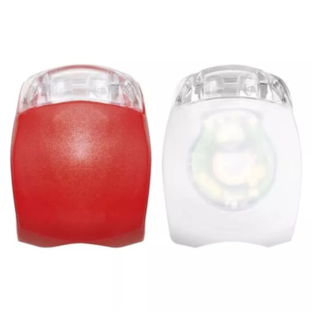 Emos P3921 LED kerékpárlámpa szett fehér és piros 10 lm 13 m IP43 3 mód 2x CR2032 #1