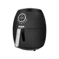 Tesla Q50XL FEKETE AirCook Q50 XL 8 programok Heat2Flow 3,8 l digitális érintőpanel automatikus kikapcsolás #3