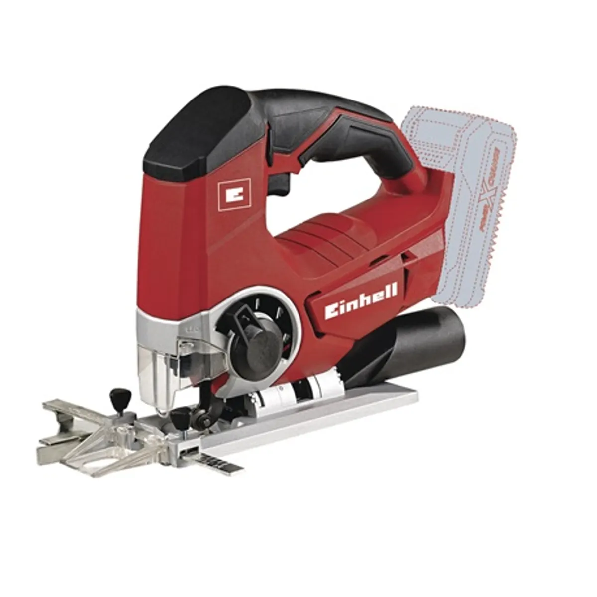 Einhell TE-JS 18/80 LI SOLO DEKOPÍRFŰRÉSZ Power X-Change LED-lámpa porlefújó #1