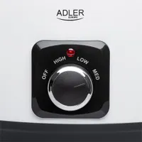 Adler AD6413W Lassúfőzőedény 5,8 L kerámia tál edzett üveg fedő 3 fokozat 85-100C 290W #6