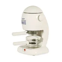 Szarvasi SZV624 FEHÉR espresso kávéfőző 800 W 2-6 személyes kávészűrővel skálázott üveg kiöntő edénnyel világító kapcsolóval csúszásmentes talppal