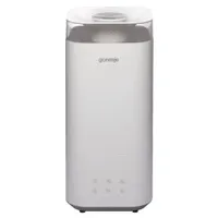 Gorenje H50W párásító ultrahangos 20 m2 5 l led kijelző 360 fokos párakimenet illatanyag tartó párna időzítés