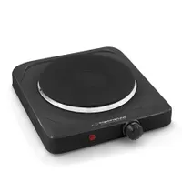 Esperanza EKH002K elektromos főzőlap 1500W 18,5 cm 75 cm tápkábel termosztatikus védelem jelzőfény 5 fokozat #1