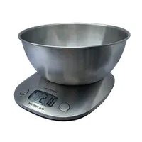 Esperanza EKS008 Lychee konyhai mérleg 5000 g 1 g 3 mérési mód tara funkció LCD kijelző 2 AAA elem 21 L