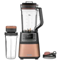 Sencor SBU 7676GD TURMIXGÉP vákuumos mixelés 1500 W 28 000 rpm 1,5 L mixelő edény 0,7 L tároló edény 8 kés titán bevonattal #2