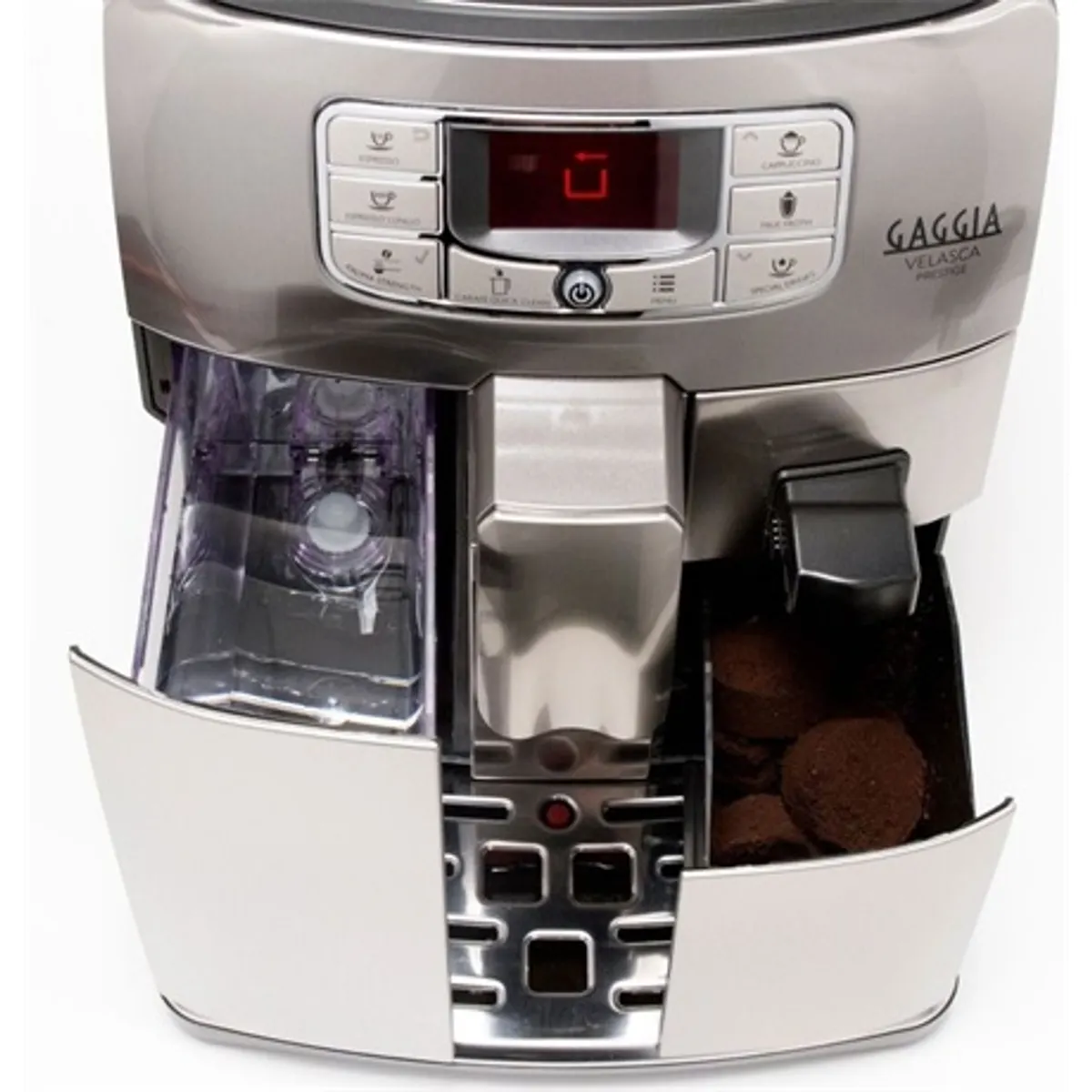Gaggia RI8263/01 VELASCA PRESTIGE Velasca Prestige 1,5 l víztartály 15 bar kerámia őrlőkések automata tejhabosító kivehető központi egység #4