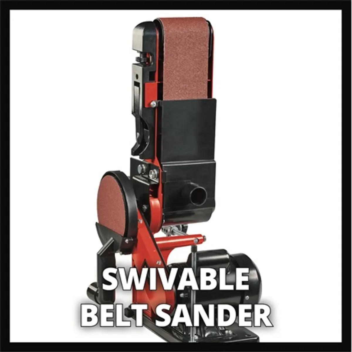 Einhell TC-US 380 asztali szalag- és tányércsiszoló 914x100 mm szalag 80 szemcsefinomság 0-60 asztal #7