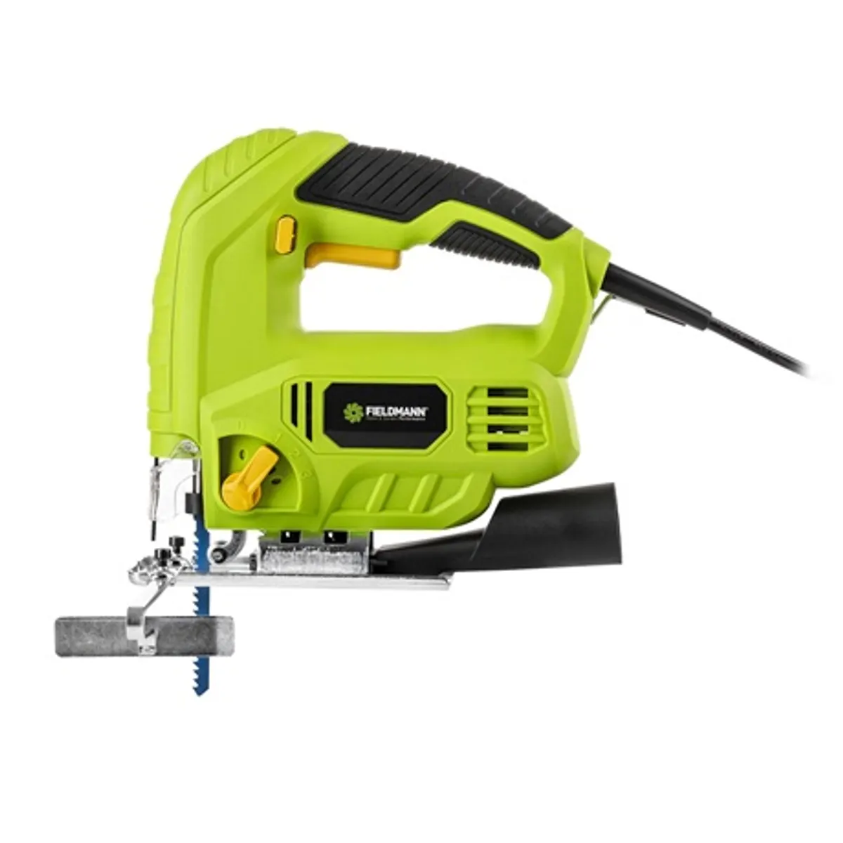 Fieldmann FDP 200712-E Dekopírfűrész elektromos 710W 800-3000rpm 80mm kulcs nélküli gyorscserélő tokmány puha fogantyú 1x fűrészlap #4