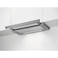 Electrolux LFP616X teleszkópos beépíthető páraelszívó 60 cm inox LED világítás alumínium hálószűrő 2 db max 600 m3óra min 220 m3óra energiaosztály A #1