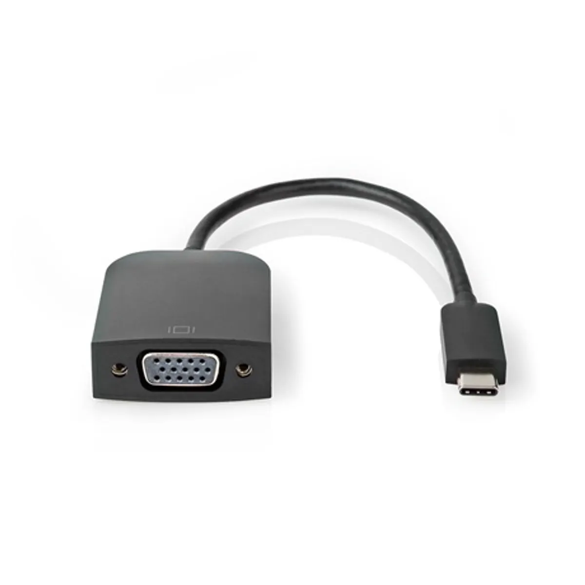 Nedis CCGP64852BK02 USB-C to VGA adapter kábel 0.20 m fekete 1920x1200@60Hz #2