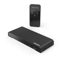 Hama 00121770 HDMI váltó 3x1 4K távirányítóval alumínium ház #1