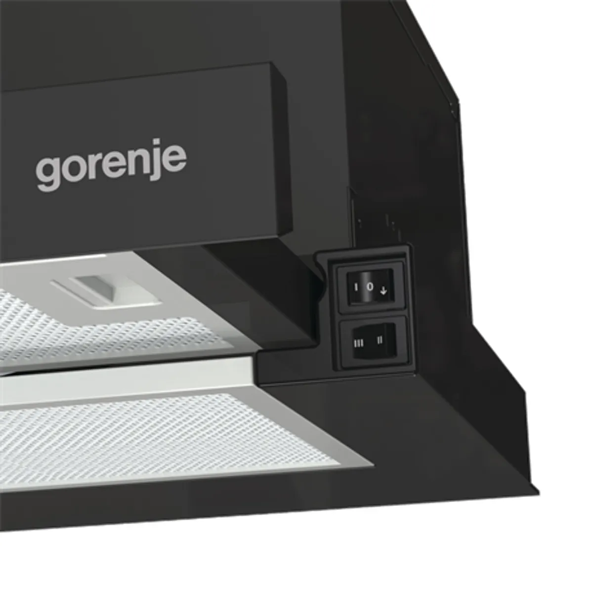 Gorenje TH60E3B beépíthető teleszkópos páraelszívó fekete 600 mm #5