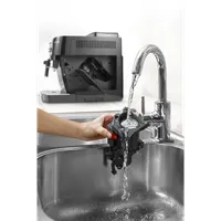 Delonghi ECAM22.115.B Magnifica S automata kávéfőző, 13 őrlési fok, 1,8 l, 1450 W, manuális tejhabosító, 2 csésze egyidejűleg #4