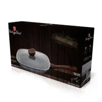 Berlinger Haus BH/1599N grill serpenyő fedővel 28 cm, 3 rétegű márvány bevonat, indukciós talp #2