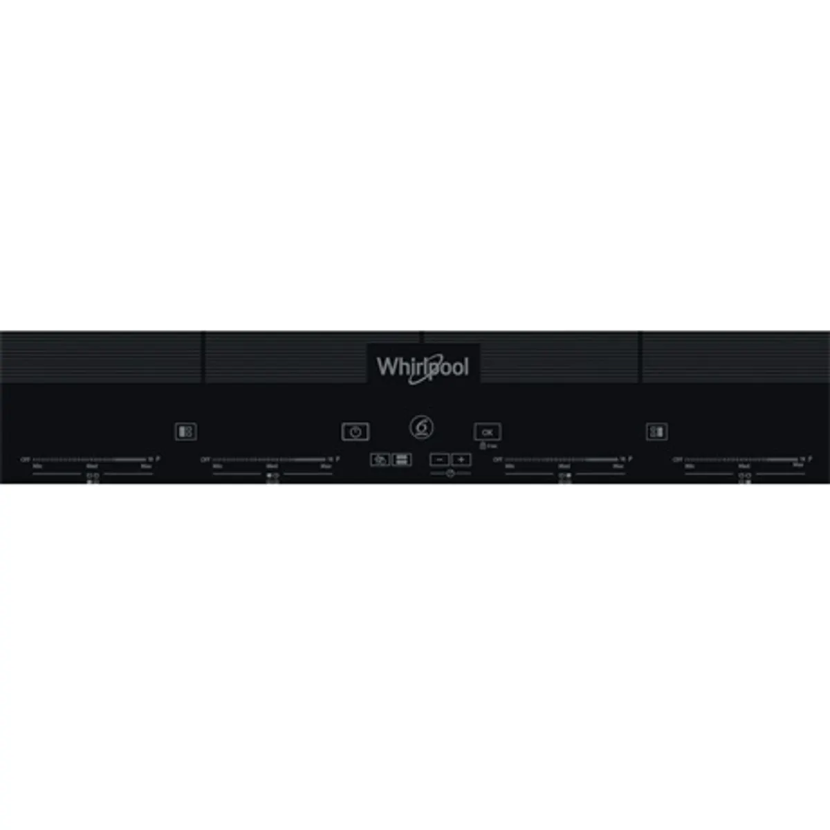 Whirlpool SMO 658C BT IXL Főzőlap beépíthető indukciós 4-zónás gyerekzár 6. érzék csúszka vezérlés összekapcsolható zónák #4