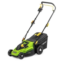 Fieldmann FZR 2033-E elektromos fűnyíró 1400 W, 33 cm, 5 fokozat, 25-70 mm, 30 L gyűjtőedény, lágyított fogantyú, összecsukható fogantyú #2