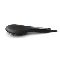 Esperanza EBP006 Kelly hajkiegyenesítő kefe kerámia bevonatú lapok és sörték LCD kijelző 230 C 50 W #1