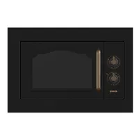 Gorenje BM235CLB beépíthető kombinált mikrohullámú sütő 23 L, 800 W mikrohullám, 1100 W grill, bal oldali nyitás, forgótányér nélküli #1