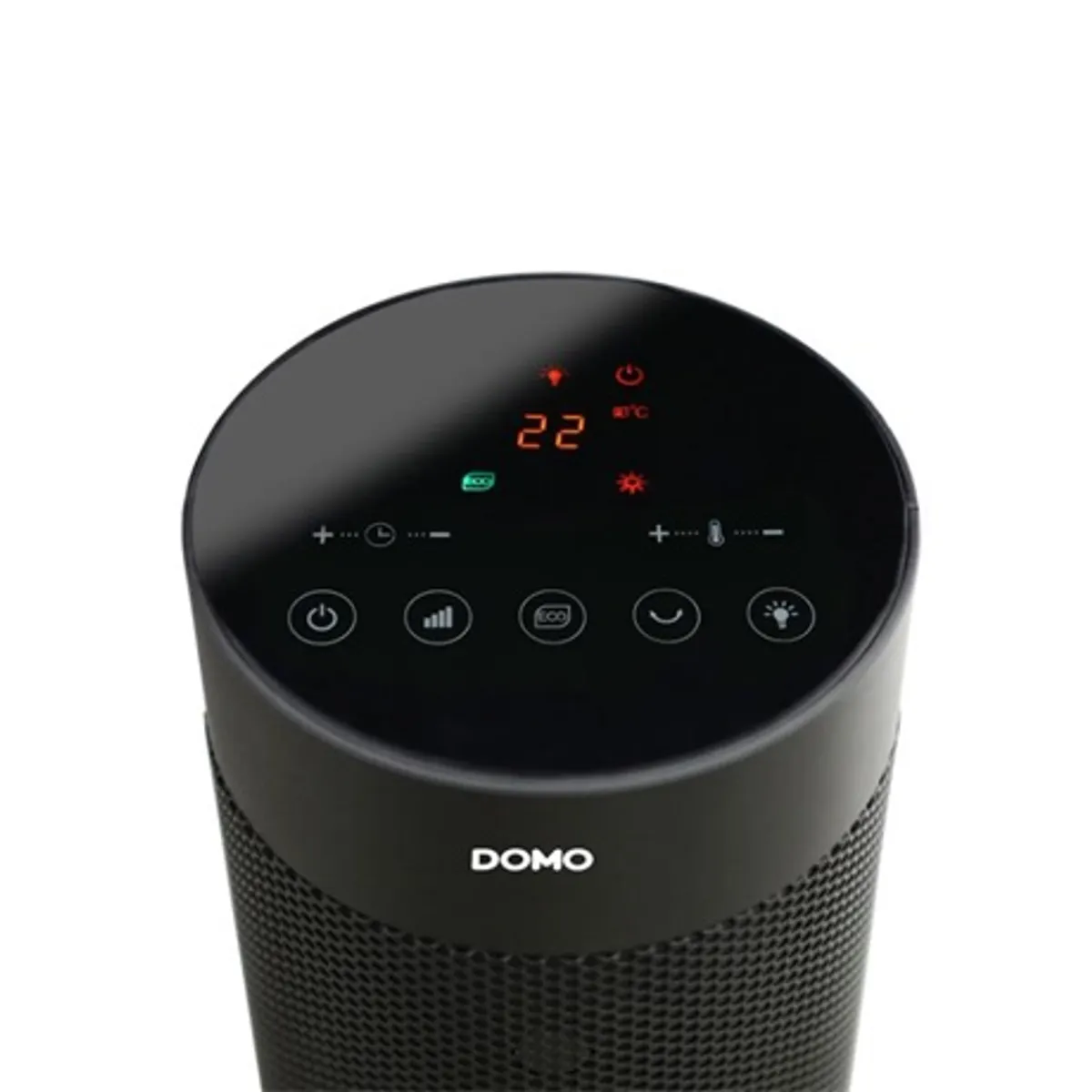 Domo DO7345H fűtőventilátor kandallóhatás érintőképernyős 2000 és 1300 W 2 fokozat 15-35 C időzítő 1-24 h ECO túlmelegedés védelem #4