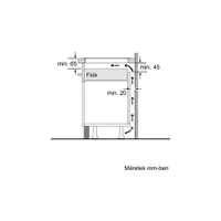 Bosch PUE611BB5E indukciós főzőlap 60 cm 4 zónás TouchSelect PowerBoost ReStart QuickStart Timer keret nélküli #6