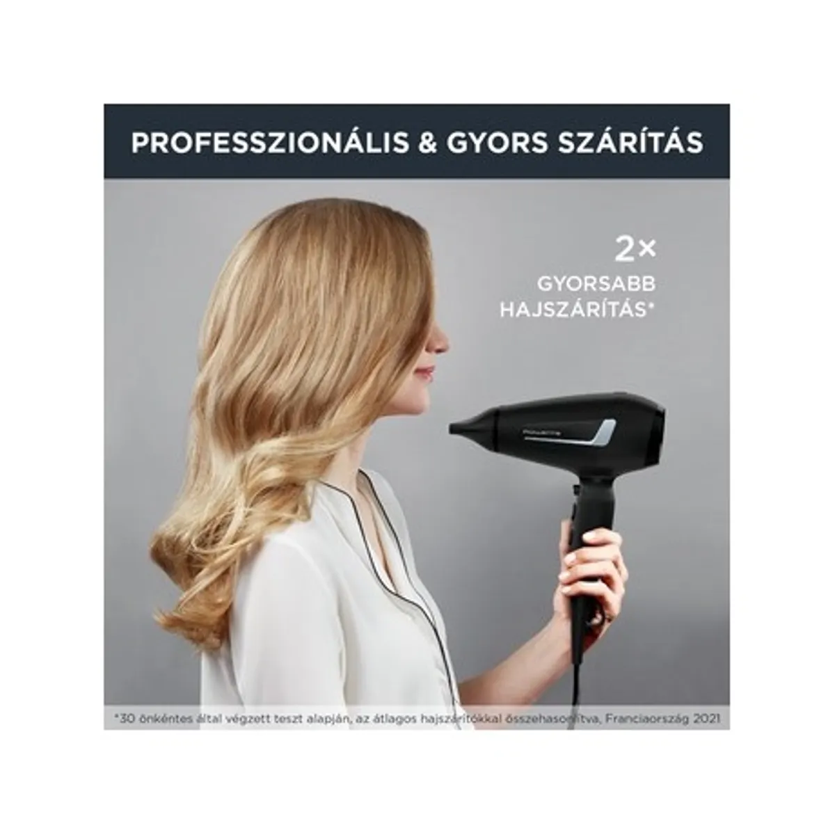 Rowenta CV888LF0 Karl Lagerfeld Pro Stylist 2200 W Keratin Glow fekete-króm 3 tartozék #4