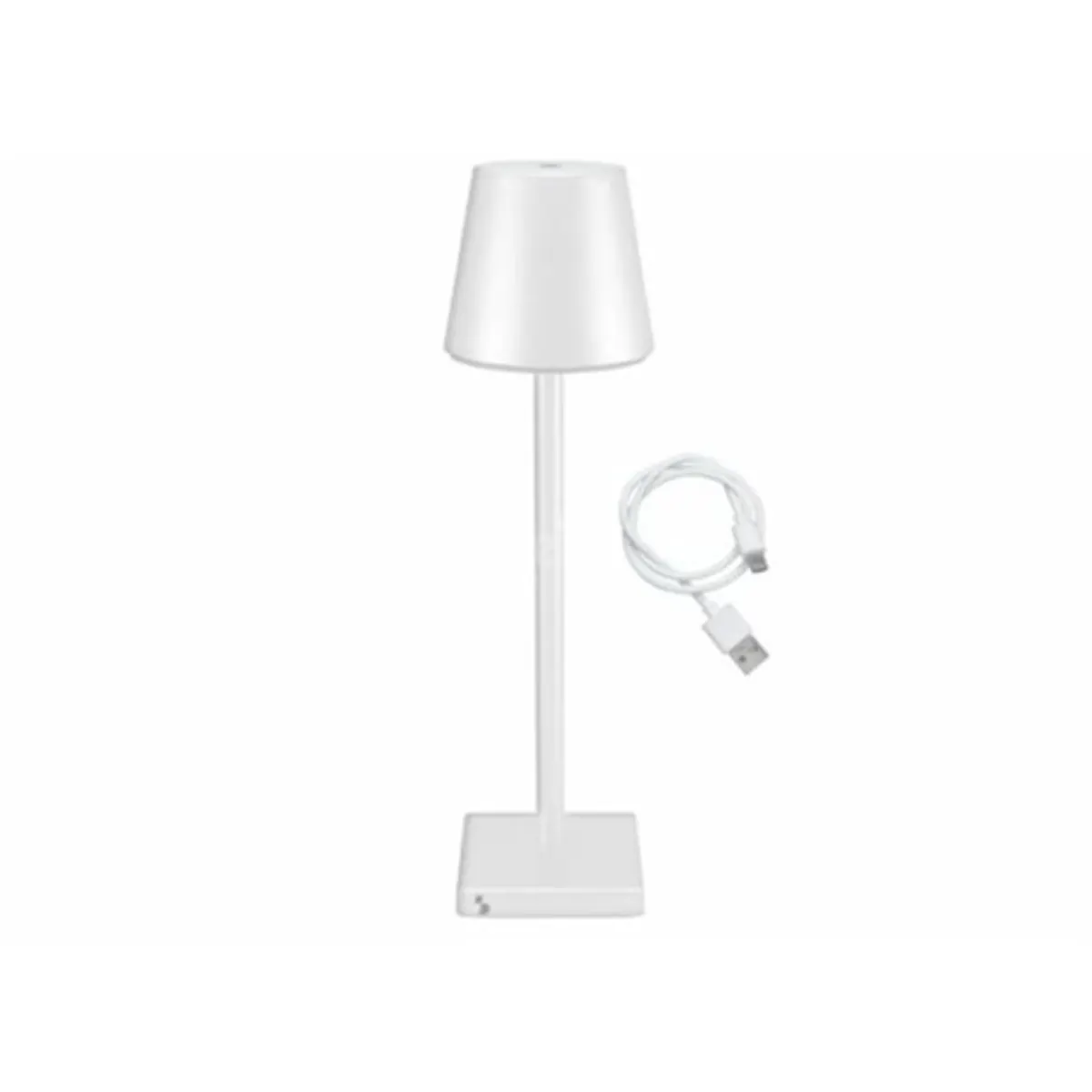 Beper P201UTP112 asztali lámpa érintőkapcsolóval, USB töltéssel, vízálló, beltér és kültér használat, 2W, barna #1
