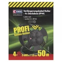 Emos P08250 kábeldob 50 m 4 aljzat 1,5 mm2 IP44 230V #4