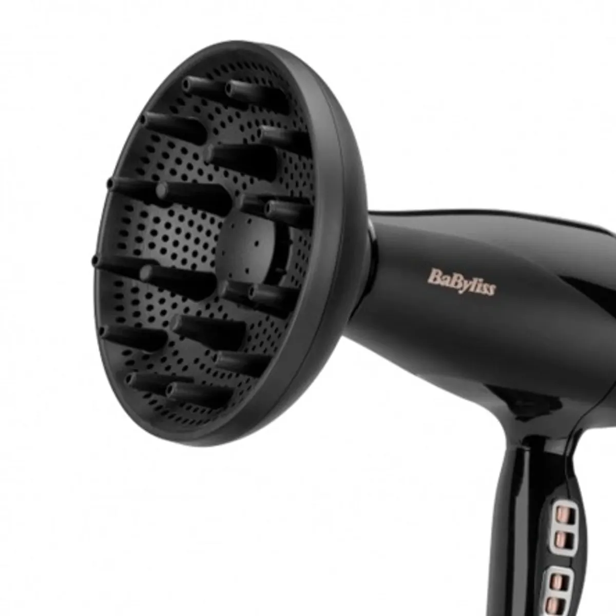 Babyliss 6716DE Air Power Pro Ionos hajszárító, AC motor, 2300W, AirGlide, ion, 2 sebesség, 3 hőmérséklet, diffúzor, 6x75mm, 6x90mm, 2,8m kábel #10