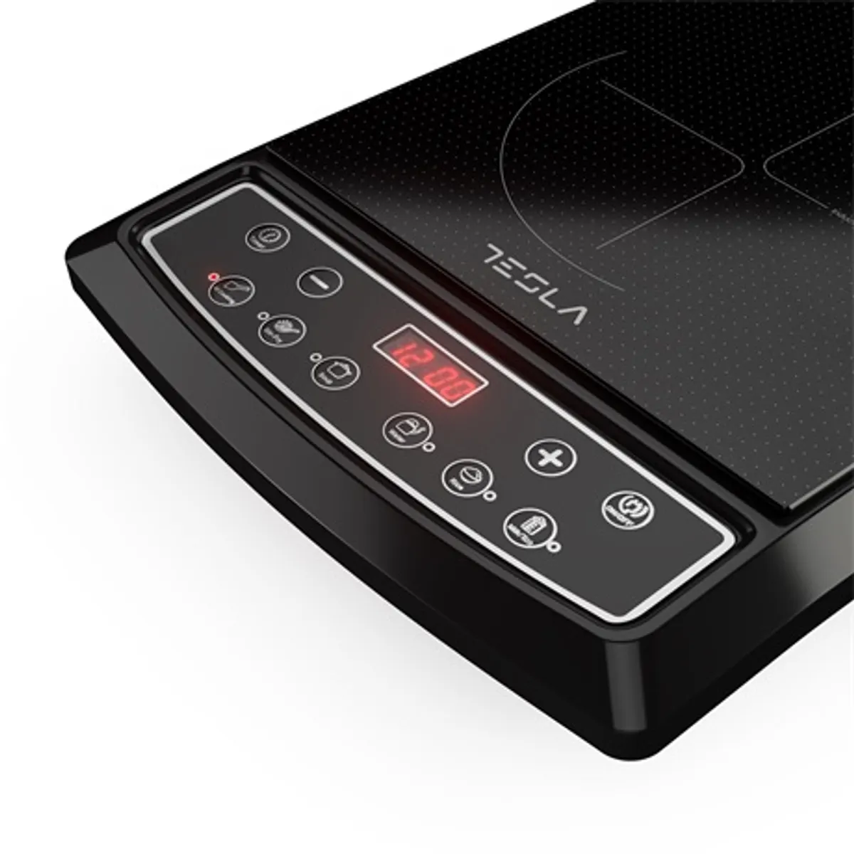 Tesla IC200B indukciós hordozható főzőlap 1500W kerámia felület 180 mm fűtőzóna 250x250 8 fokozat gyerekzár túlmelegedés védelem #5
