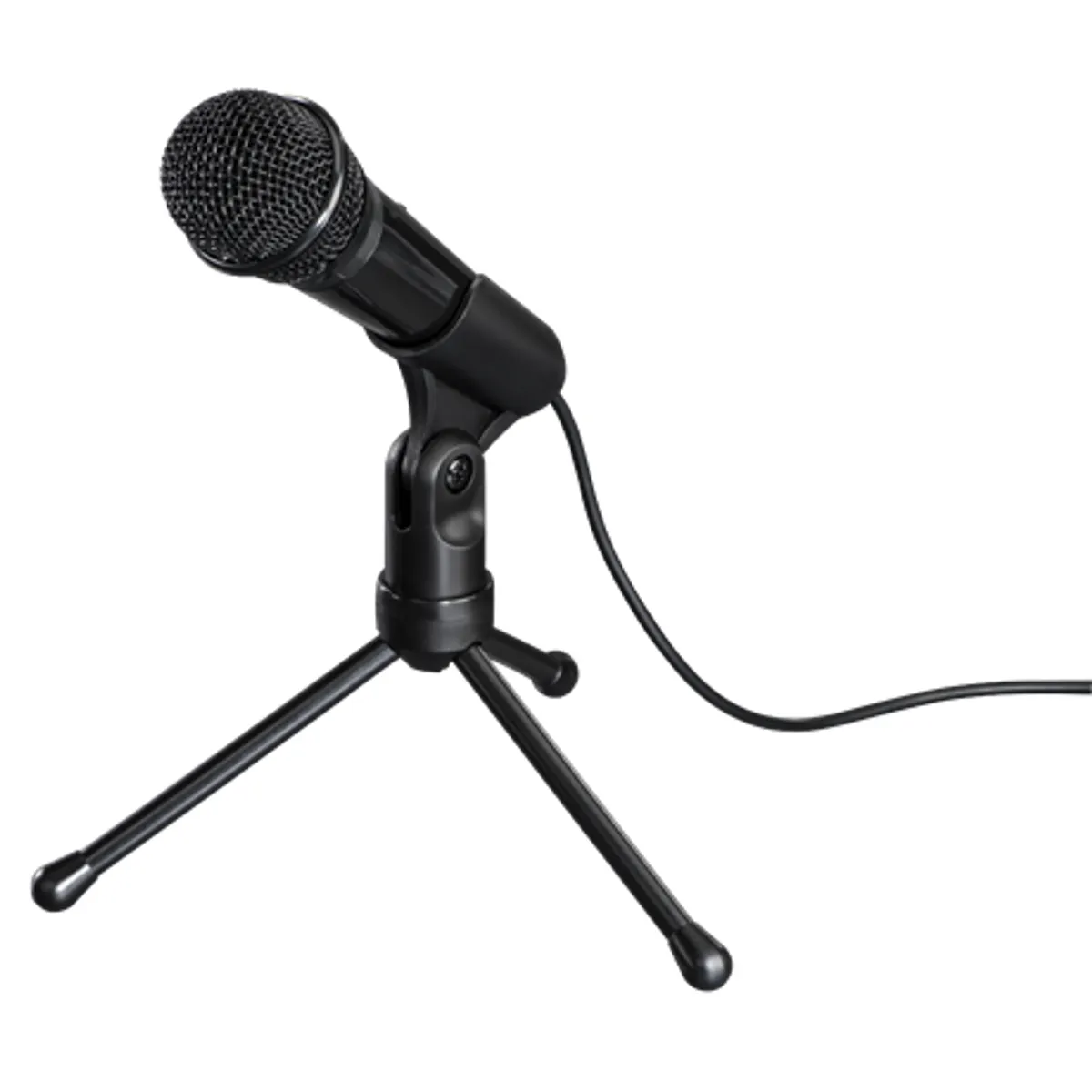 Hama 00139905 MIC-P35 Allround némító funkcióval állvánnyal fekete 3,5 mm jack, 2,5 m #1