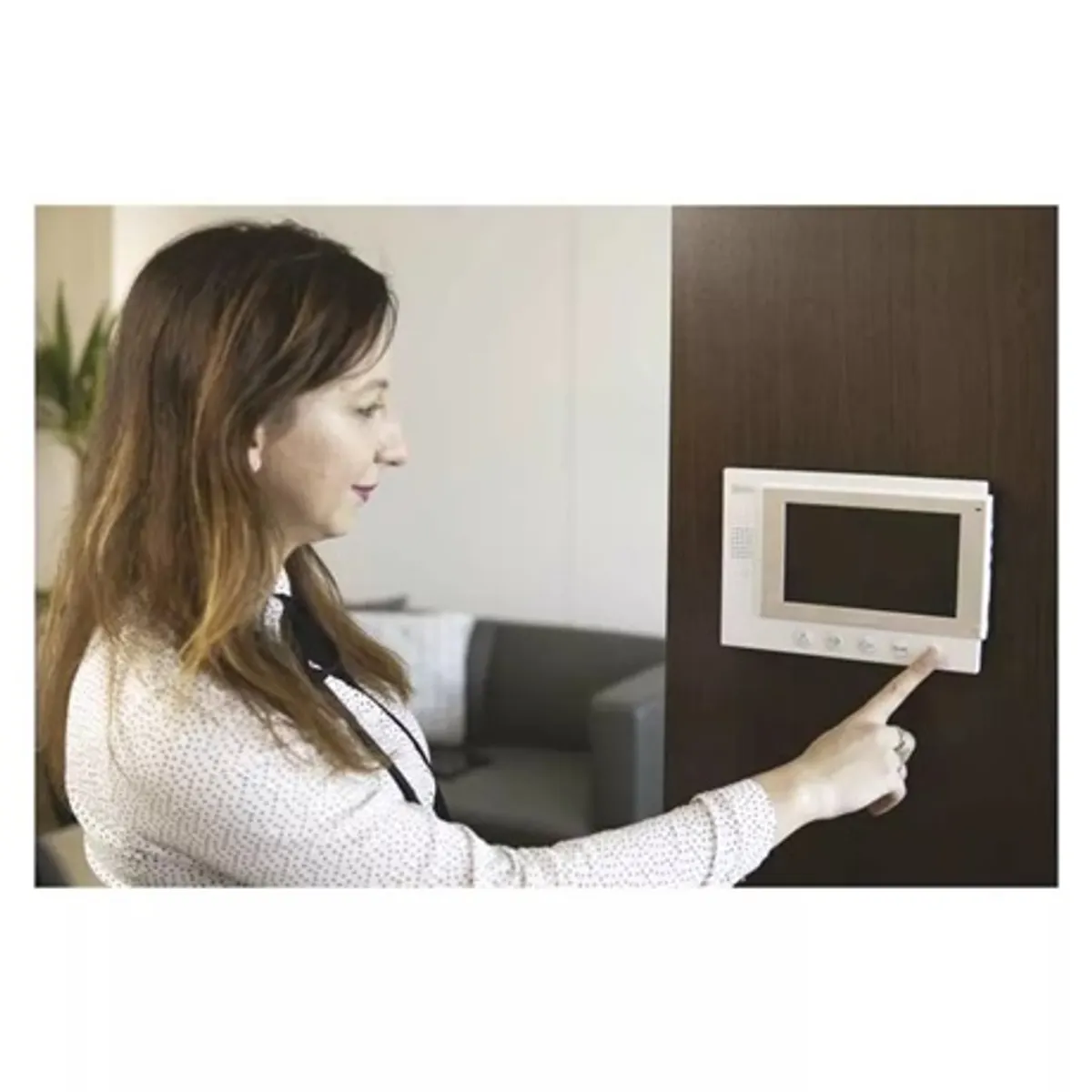 Emos H2017 videó kaputelefon szett 7" színes LCD IP44 1-3 CCD Pinhole 80deg #6