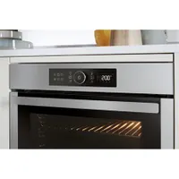 Whirlpool AKZ9 9480 IX Beépíthető elektromos sütő pirolitikus tisztítórendszer elektronikus időzítés belső világítás 1 teleszkópos vezetők 73 L #2
