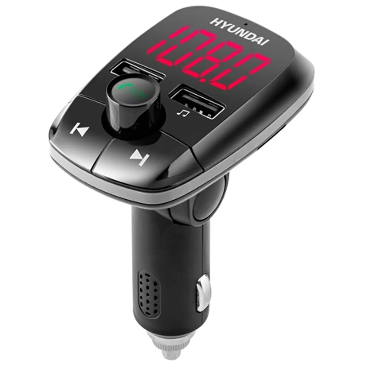 Hyundai FMT380BTCHARGE FM adó LED kijelző Bluetooth 5.0 87,5-108 MHz USB 32 GB Micro SD 32 GB MP3 WMA WAV APE 12-24 V 5 V max 2,4 A #1