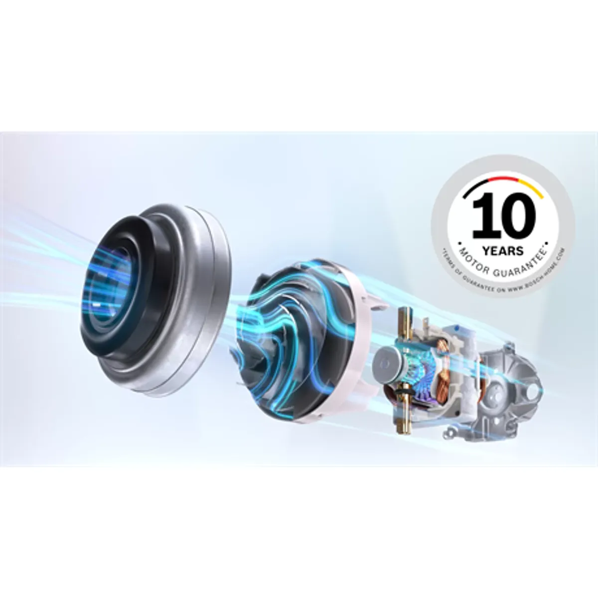 Bosch BGBS2BU1T Serie 2 porzsákos porszívó 80 dB mikroszűrő kék #9