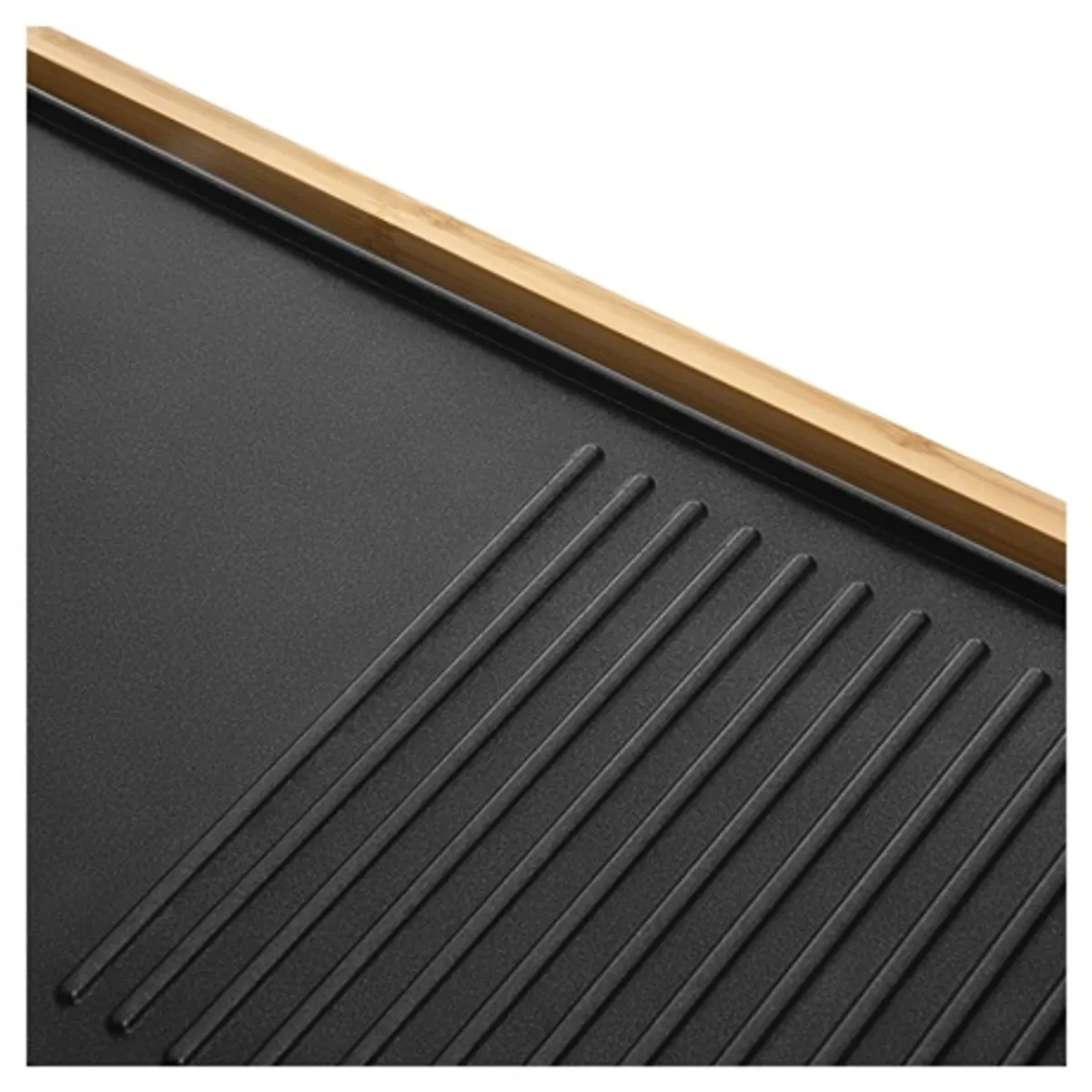 Sencor SBG 206BK grillsütő 2 az 1-ben sima és bordás sütőlap 43x23 cm állítható hőmérséklet 1800 W #5