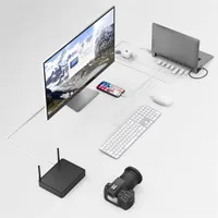 Hama 00200103 usb-c 9in1 dokkoló adapter, 4x usb3.1, hdmi, lan, pd, sd #3