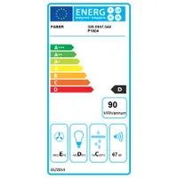 Faber VALUE PB BK A90 Páraelszívó 90 cm LED világítás 3 sebesség 255 330 430 m3h #4