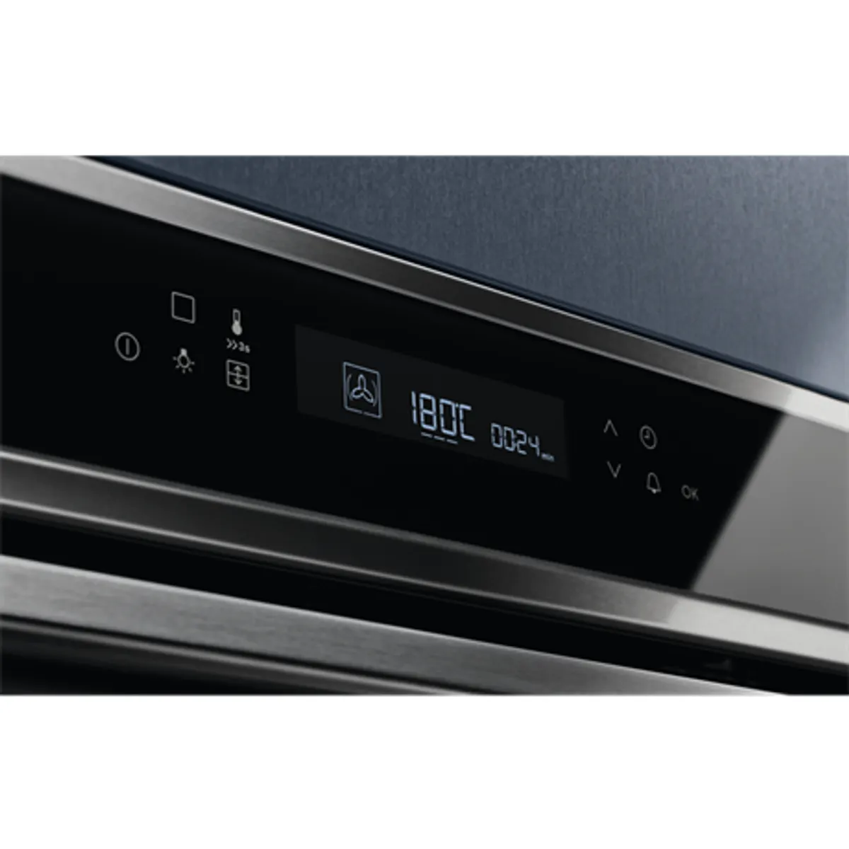 Electrolux EOB7S31X Beépíthető gőzsütő SteamBoost maghőmérő LCD 70 l XXL 4 rétegű üvegajtó teleszkópos sütősín #2