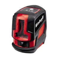 Einhell TC-LL 2 keresztlézer vízszintes és függőleges vonal, önszintező, 635 nm, Softgrip, állványra rögzíthető #1