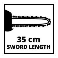 Einhell GP-LC 36-35 LI-SOLO láncfűrész 2x18V Power X-Change brushless kardhossz 35 cm #4