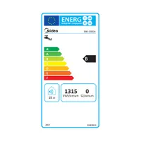 Midea D80-20ED6 smart vízmelegítő bojler 74 l 2000 W 2 tartály appvezérlés IPX4 30-75C #3