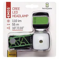 Emos P3535 fejlámpa CREE LED + 4x SMD, 110 lm, Li-pol 850 mAh, micro USB töltés, 2 h töltési idő, 46x50x30 mm #4