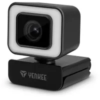 Yenkee YWC 200 Webkamera Full HD 1080p Plug and Play LED háttérvilágítás Beépített mikrofon 360 fok látószög USB-A 1,4 m #8