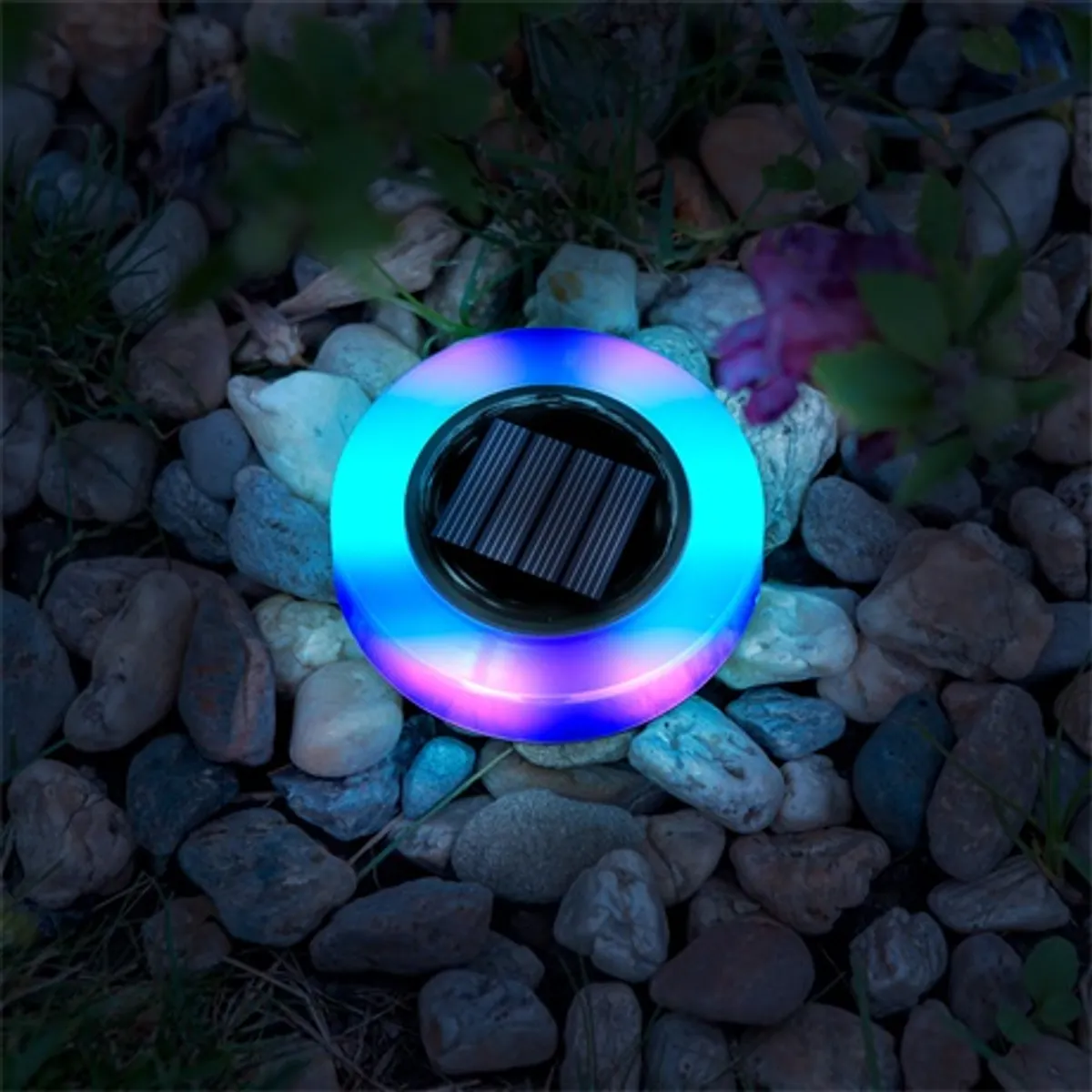 Garden of Eden 11766A Leszúrható szolár lámpa IP44 RGB LED 8 db Ni-MH AA 300 mAh 5h töltés 6–8h üzemidő 105 mm leszúrótüske #2
