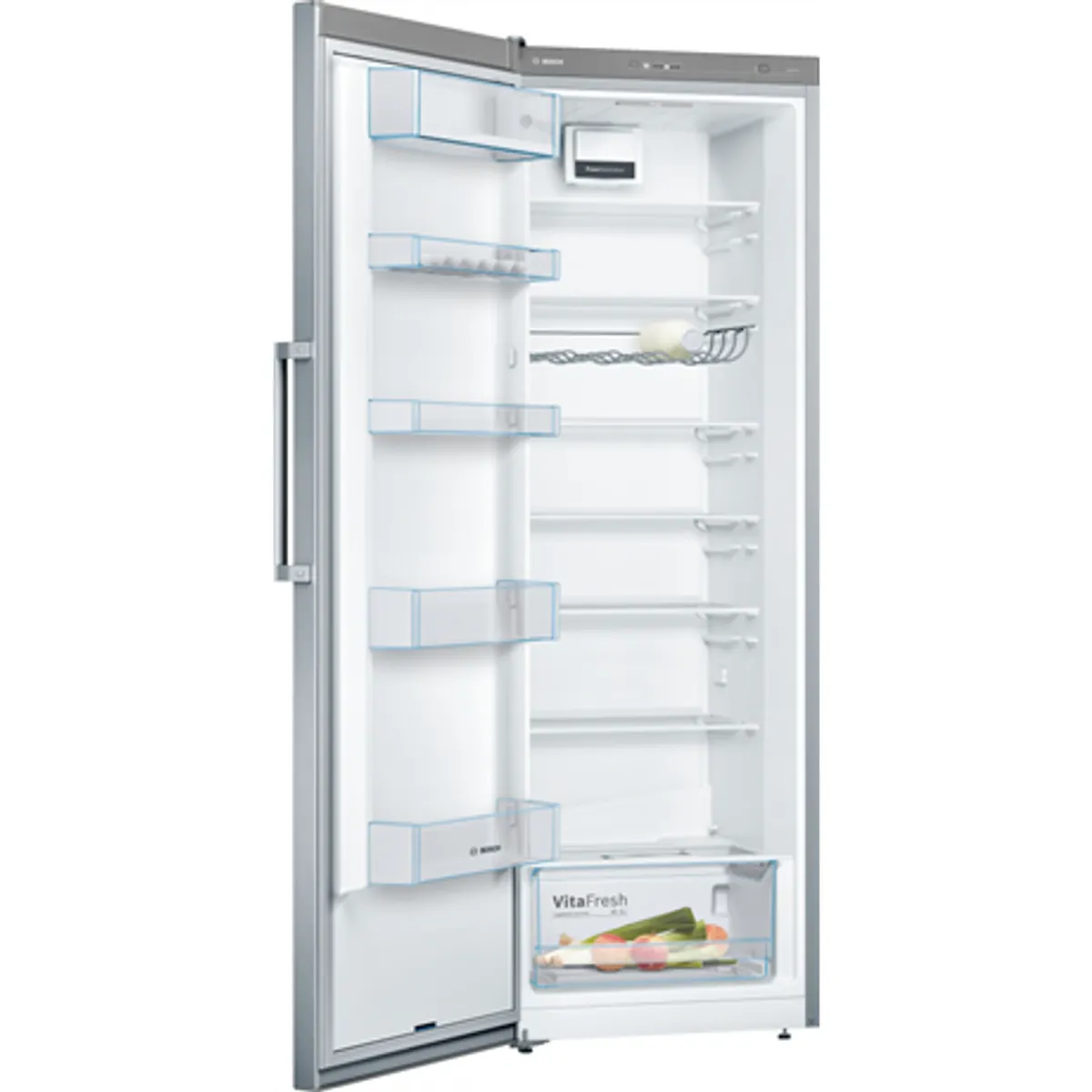 Bosch KSV33VLEP egyajtós hűtőszekrény 324L VitaFresh fiók LED 176x60x65 cm E #1