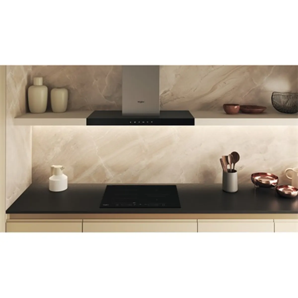 Whirlpool WF S4665 CPBF Főzőlap beépíthető indukciós 4 zóna, zónánkénti slider, 65 cm, Clean Protect felület, Power Management #8