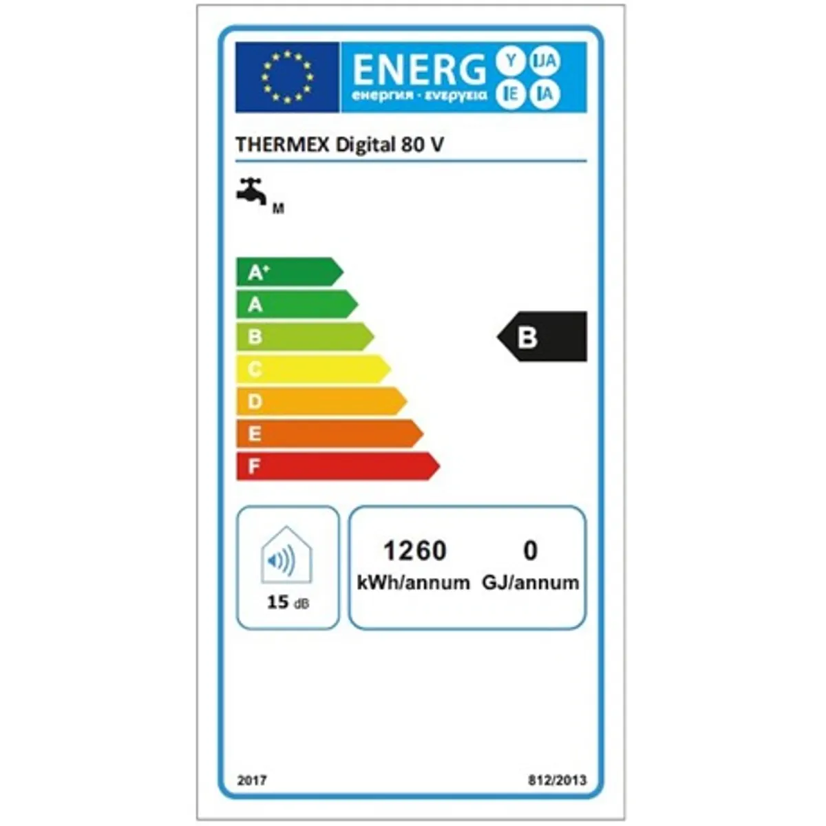 Thermex Digital WiFi 80 V 80 literes LCD zománcozott belső elektronikus anód #6