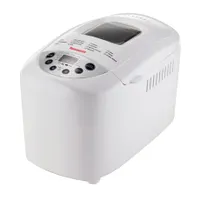 Hausmeister HM1303 kenyérsütő, 15 program, késleltetés 15 óra, 60 perc melegen tartás, 2 dagasztólapát, LCD kijelző, kivehető tapadásmentes üst, 850W #1
